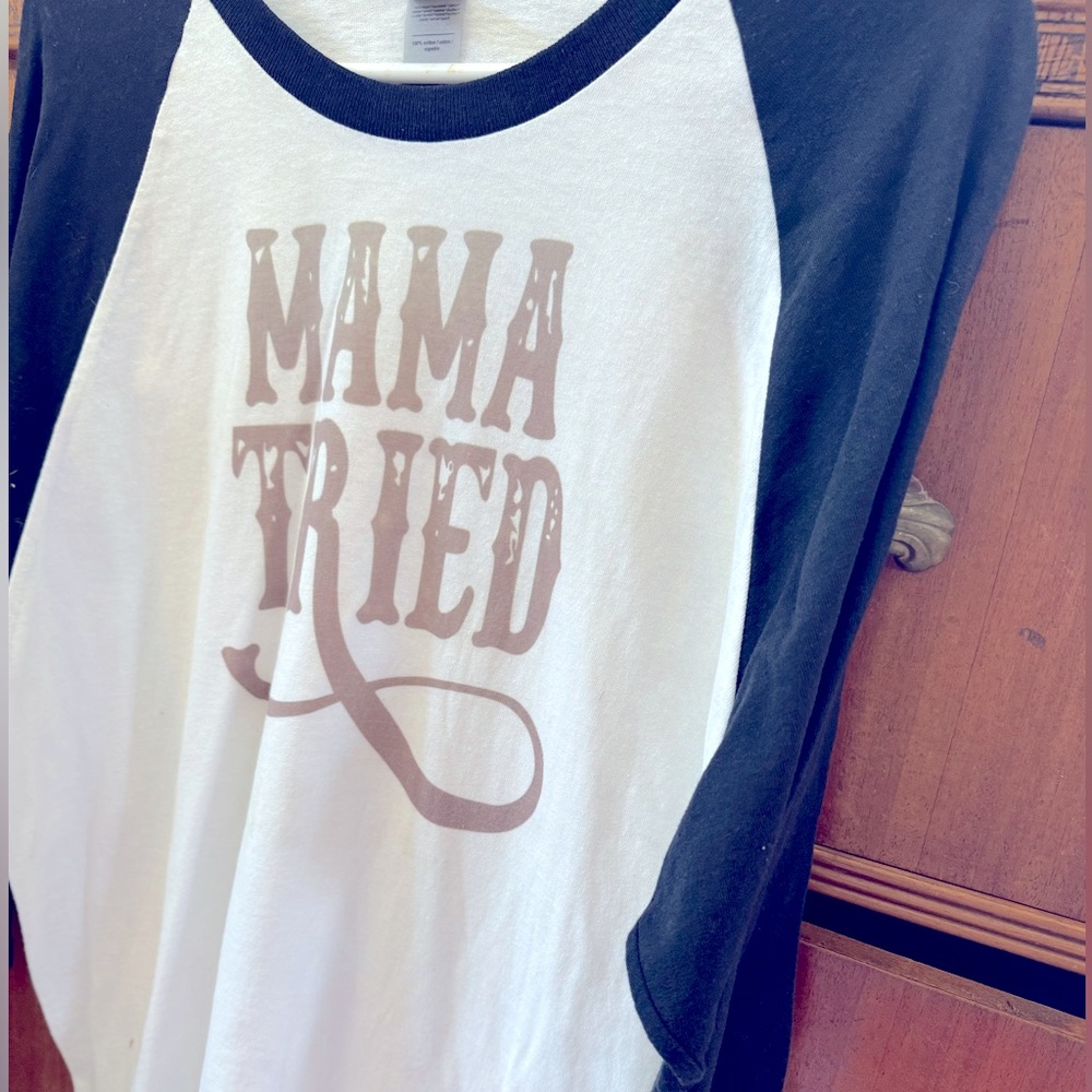 Mama tried Baseball longsleeve